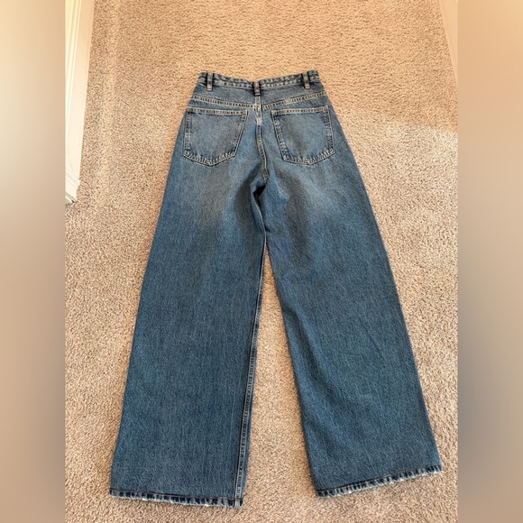 Zara  Crossover  Waist Jeans - Picture 8 of 10